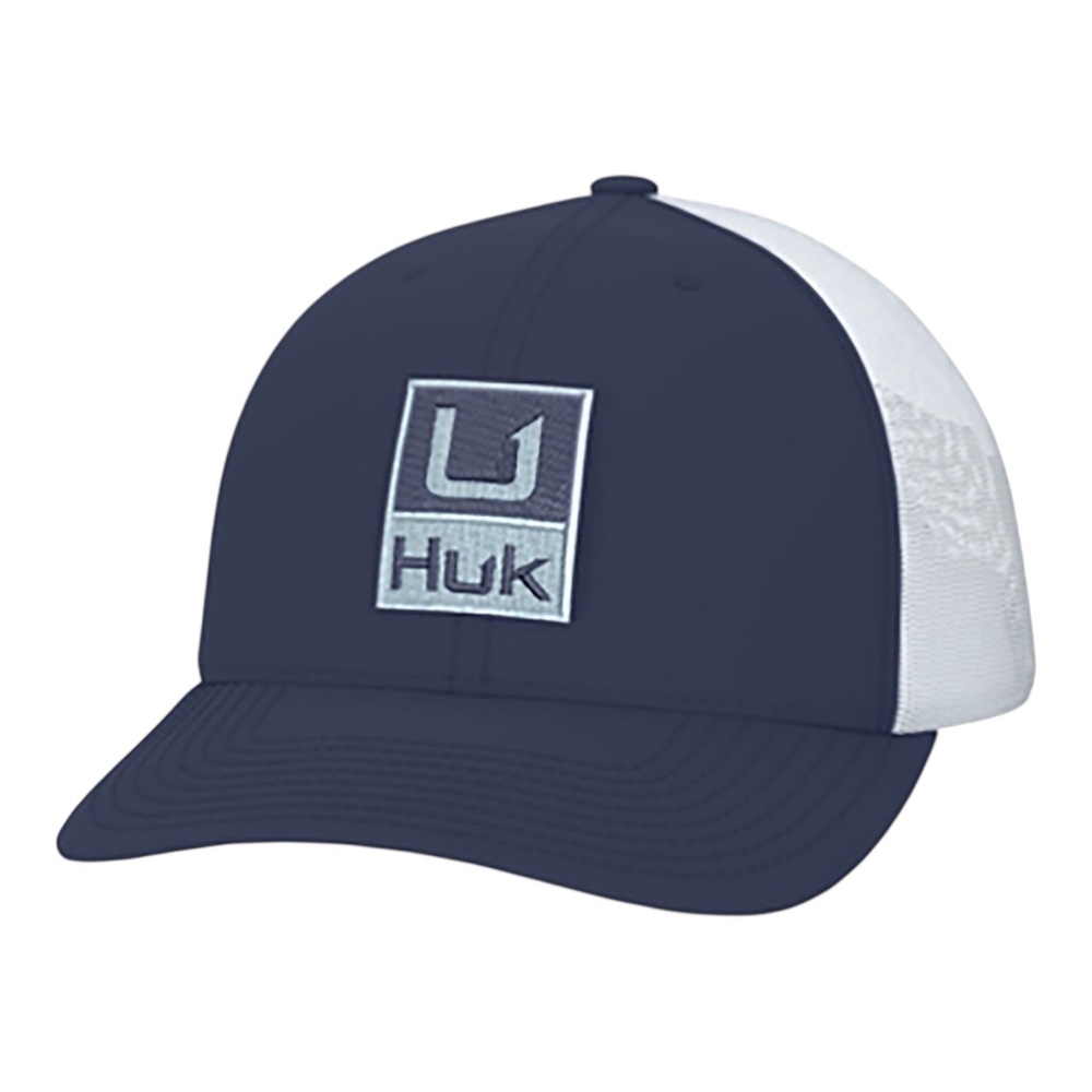Huk Fishing Men's Huk'd Up Snapback Adjustable Trucker Hat/Cap